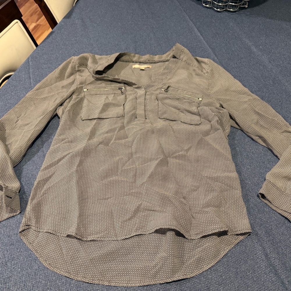 Banana Republic Geometric Pattern Shirt